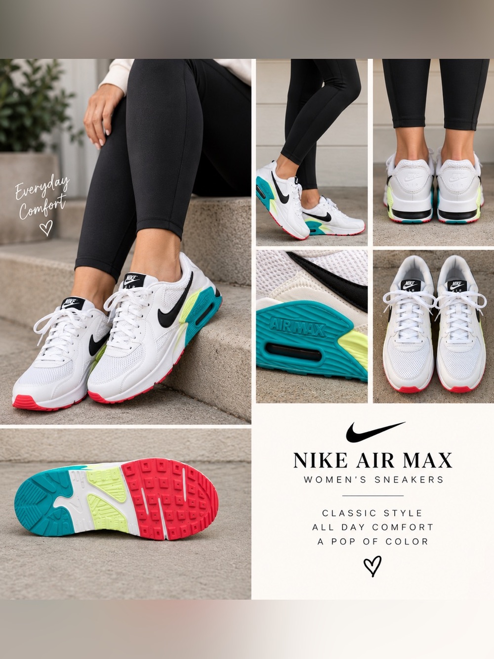 Nike AirMax Sneakers - Womens 7.5